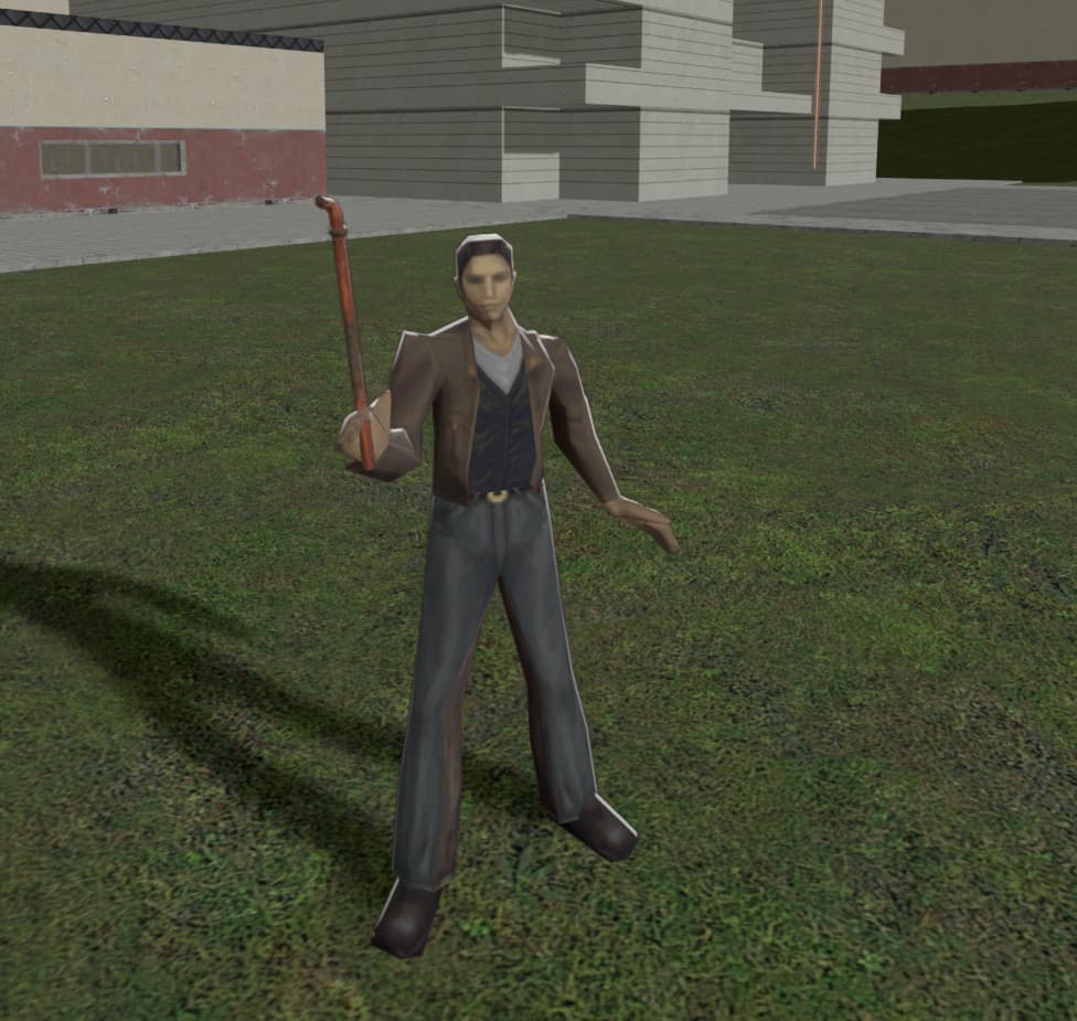 Harry Mason over Sinclair (silent hill) screenshot 3