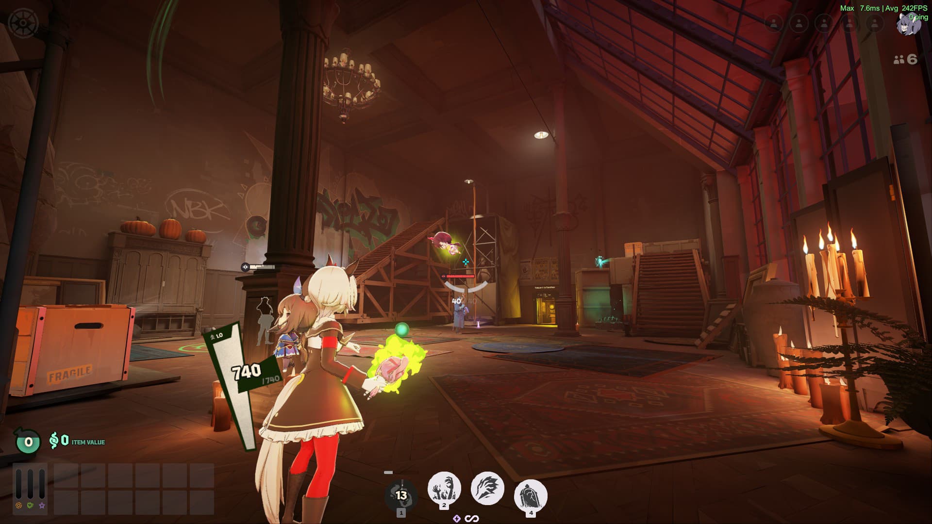 Curren-Chan over Graves screenshot 4
