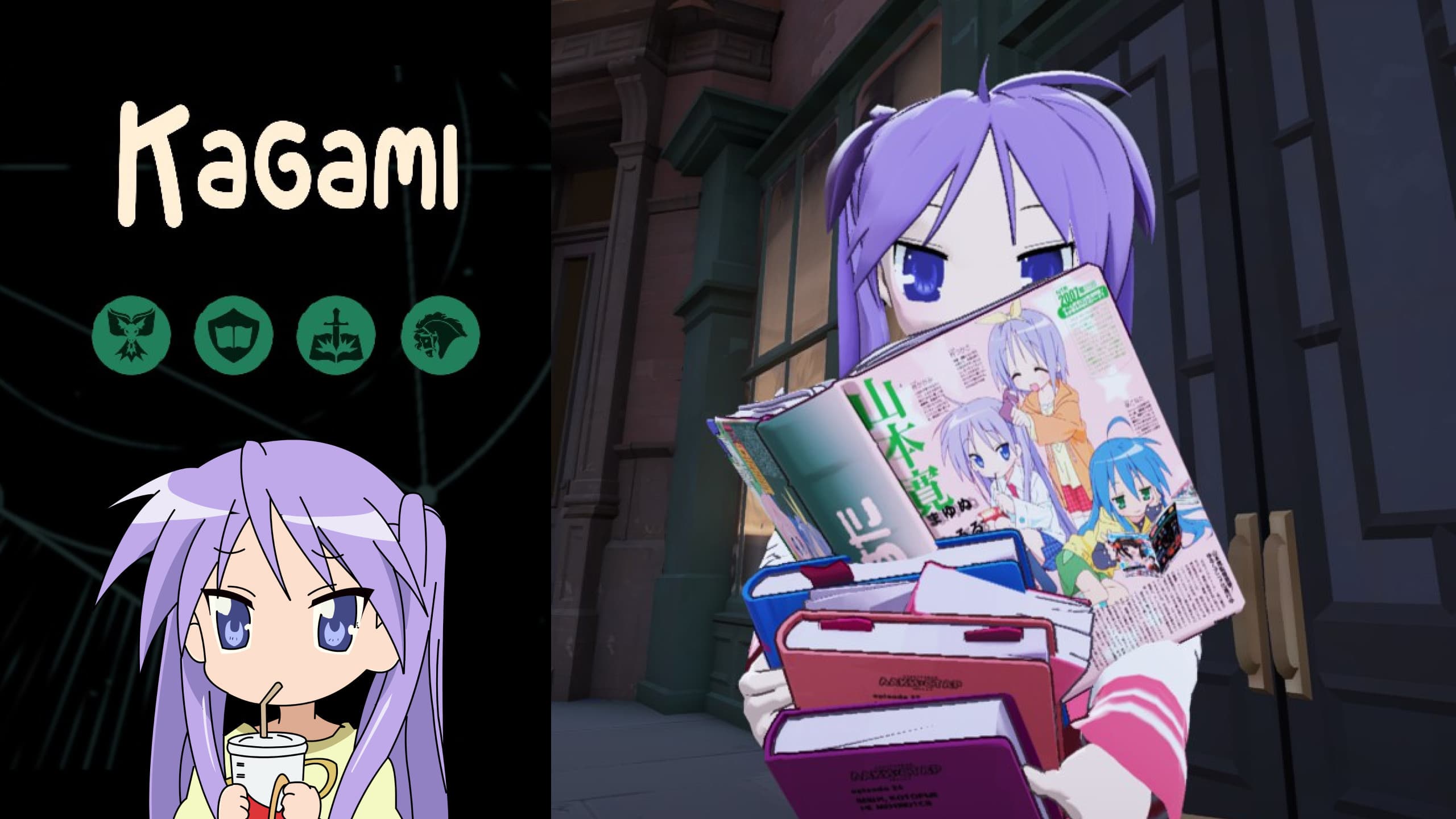 Kagami Hiiragi | Paige skin | Lucky Star