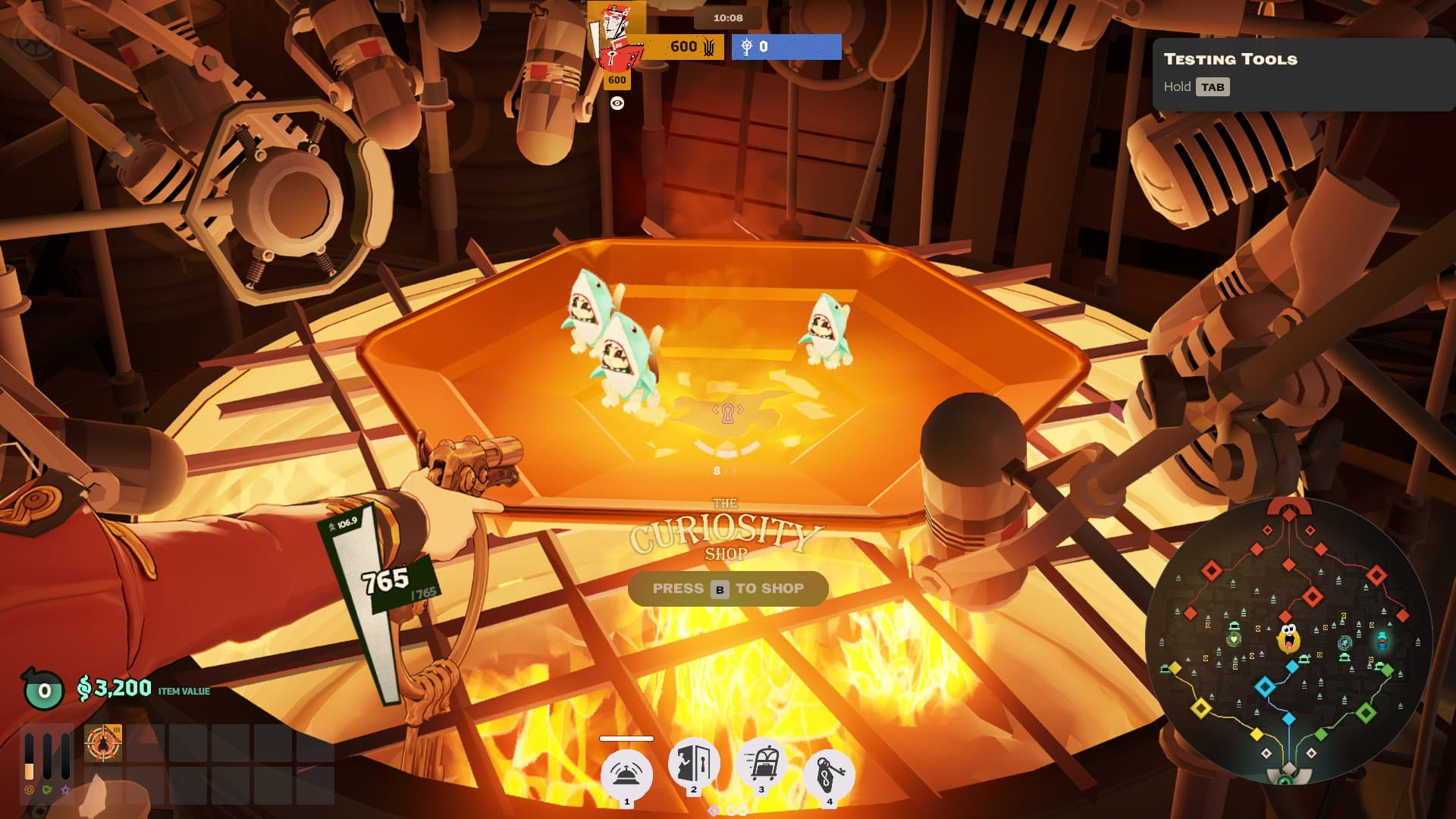 Cat Shark Over Hidden King Metal Blobs screenshot 3