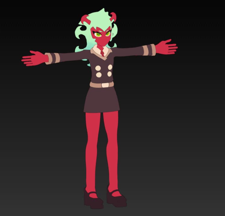 SCANTY as Haze (Panty And Stocking) screenshot 4
