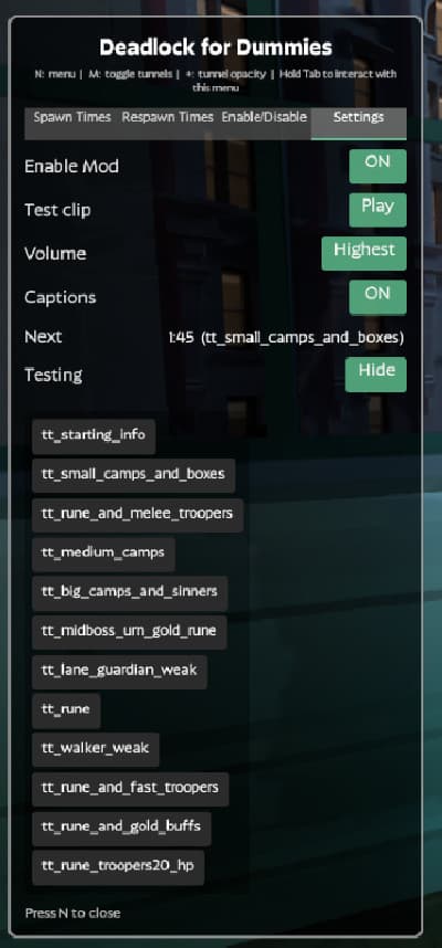 Deadlock for Dummies (Vocal Reminders for Obj.) screenshot 5