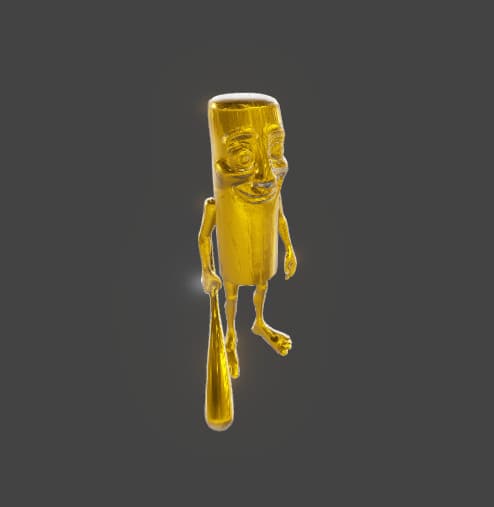 Golden Tung Tung Tung Sahur Golden Statue V2 screenshot 2