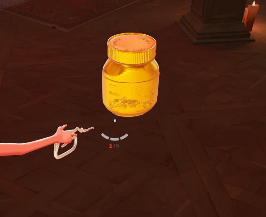Golden Nuttella Jar Golden Statue screenshot