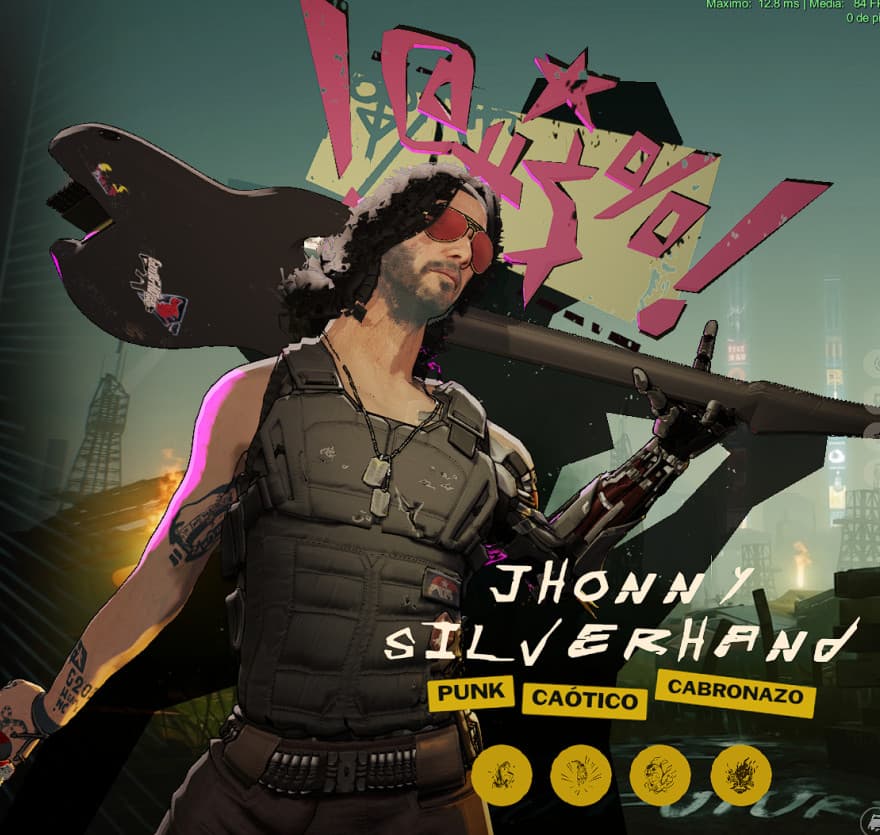 Billy as Johnny Silverhand (UPDATED)