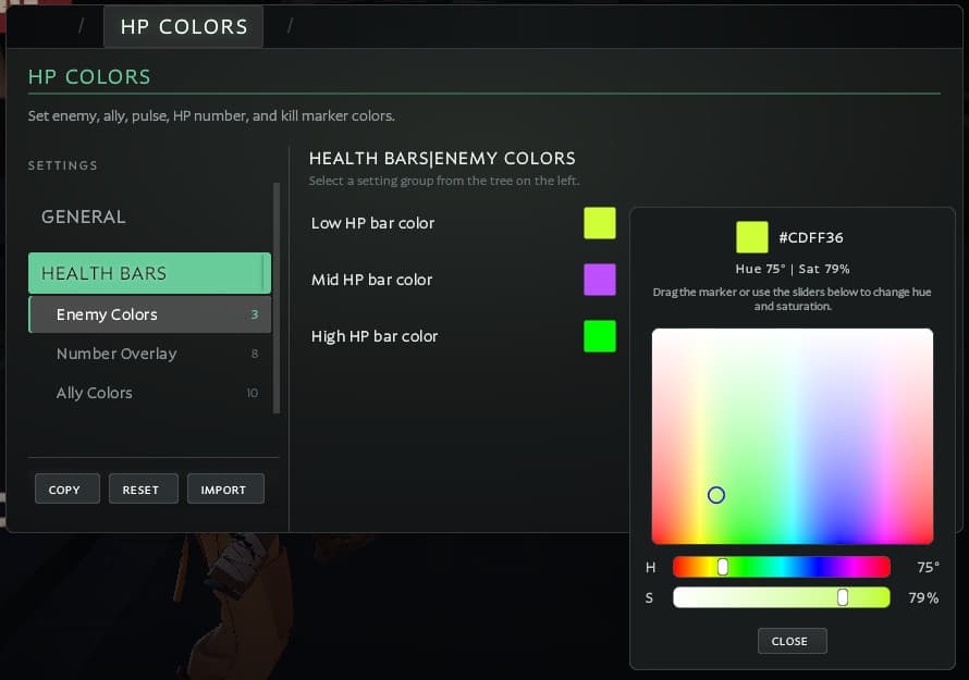 Health Color Rewrite v2 screenshot 6