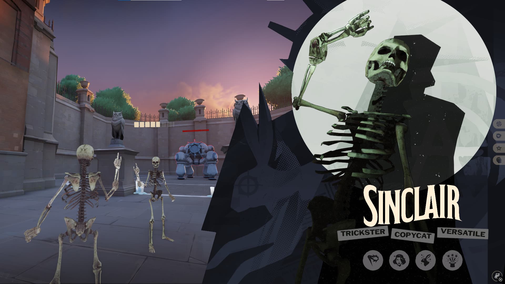 Sinclair But They're A Skeleton