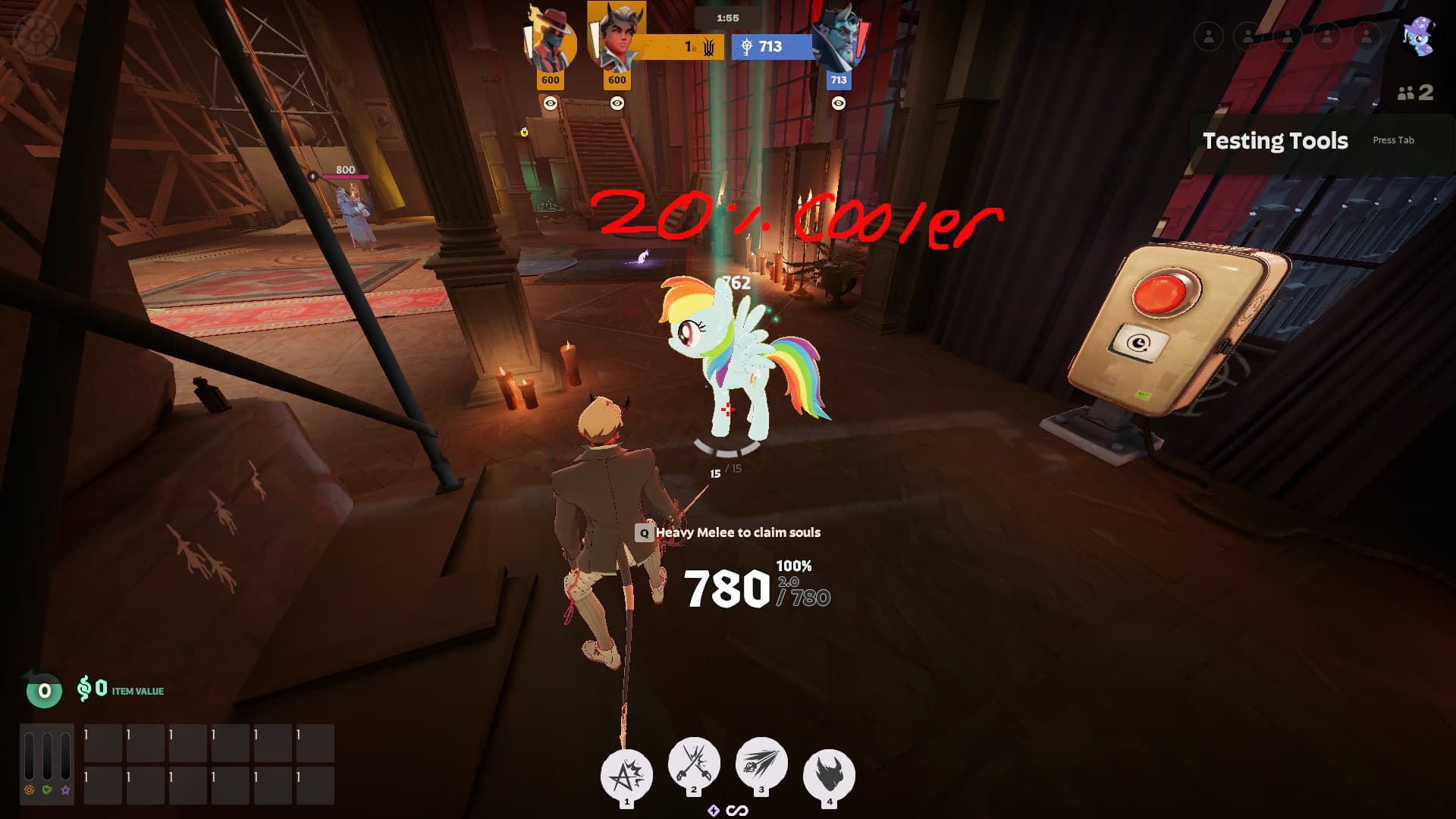 Rainbow Dash Soul Container screenshot