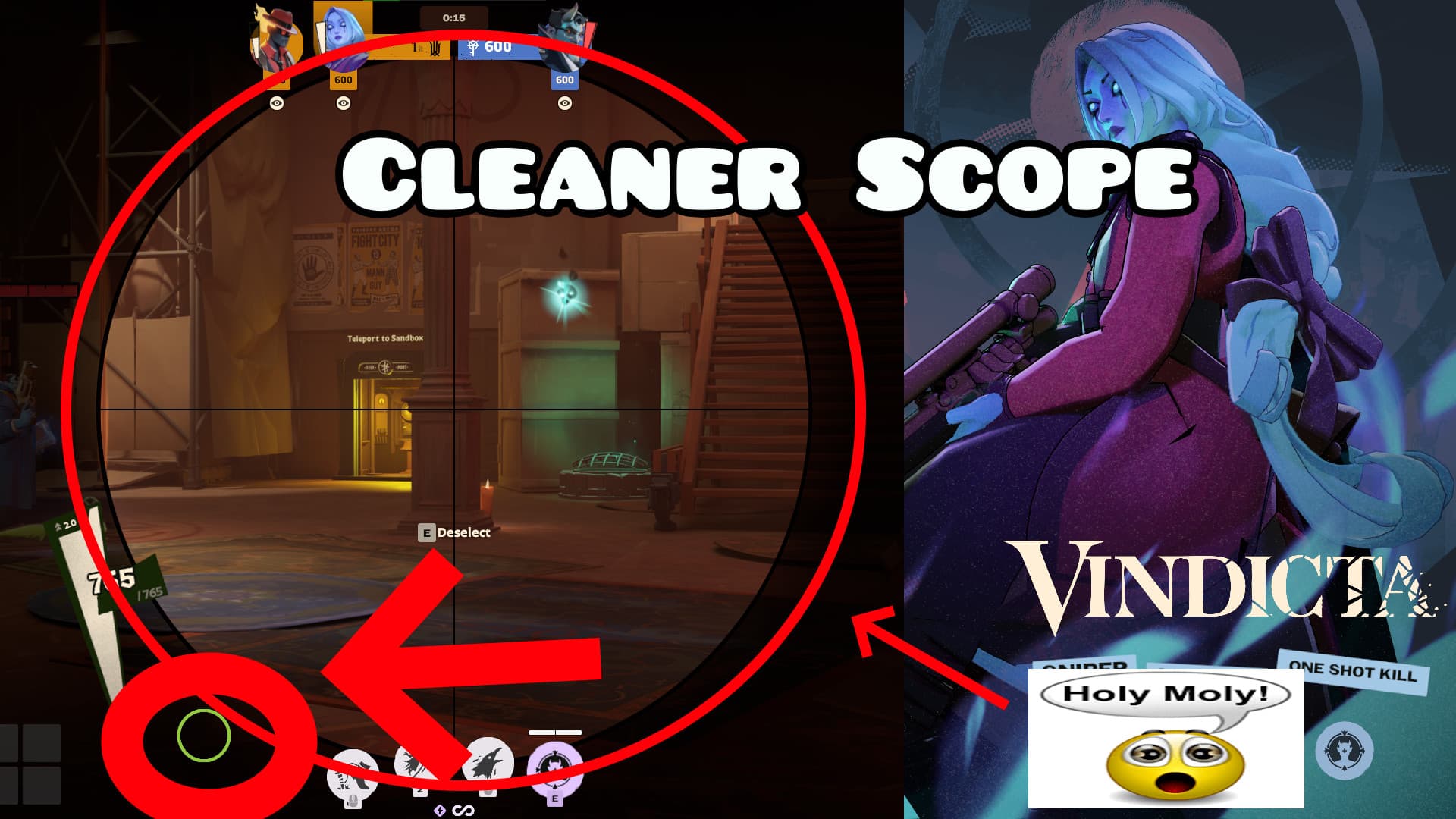 Cleaner Vindicta Scope