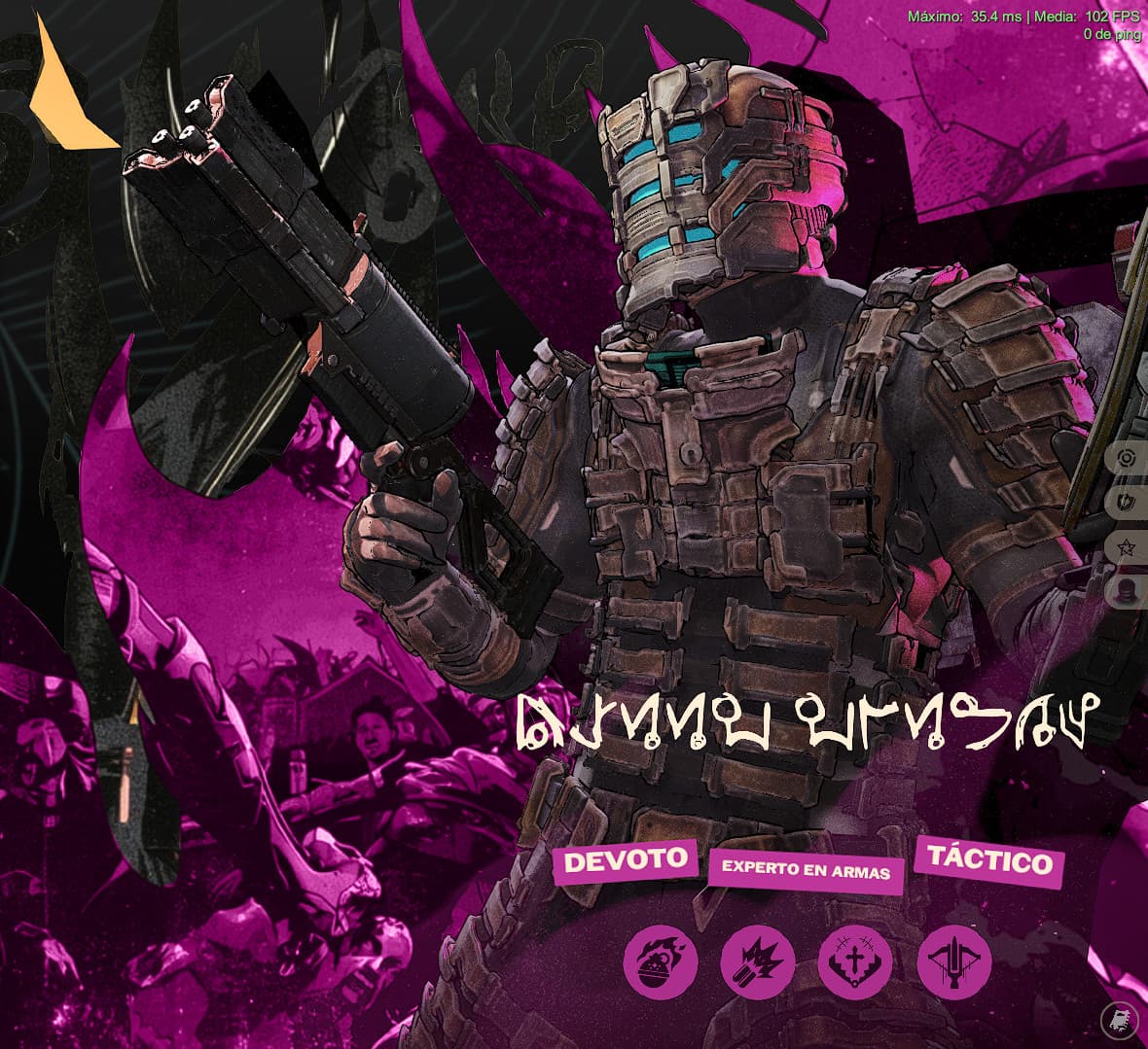 Isaac (Dead Space) as Venator (UPDATED AND FIXED)