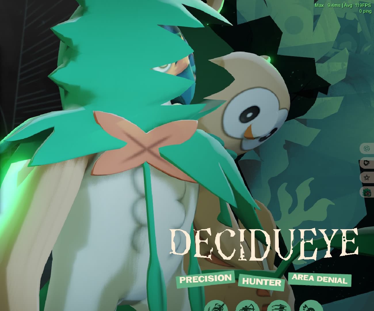Decidueye Grey Talon