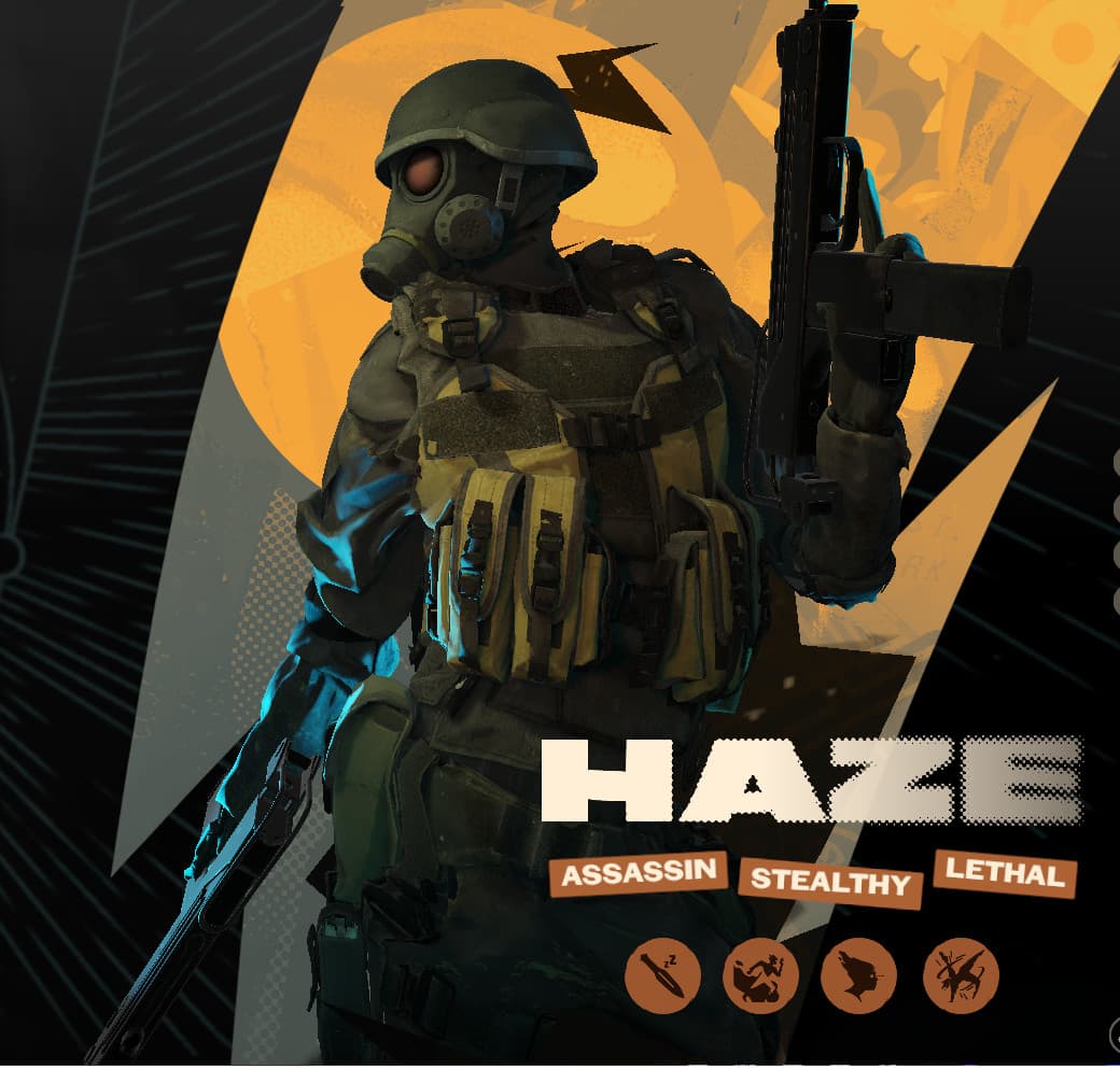 RE2 Hunk as Hazee