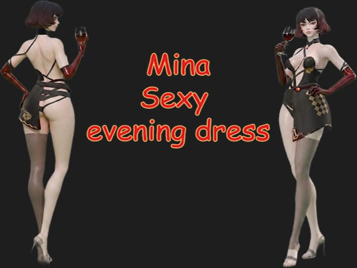Mina Sexy Evening Dress