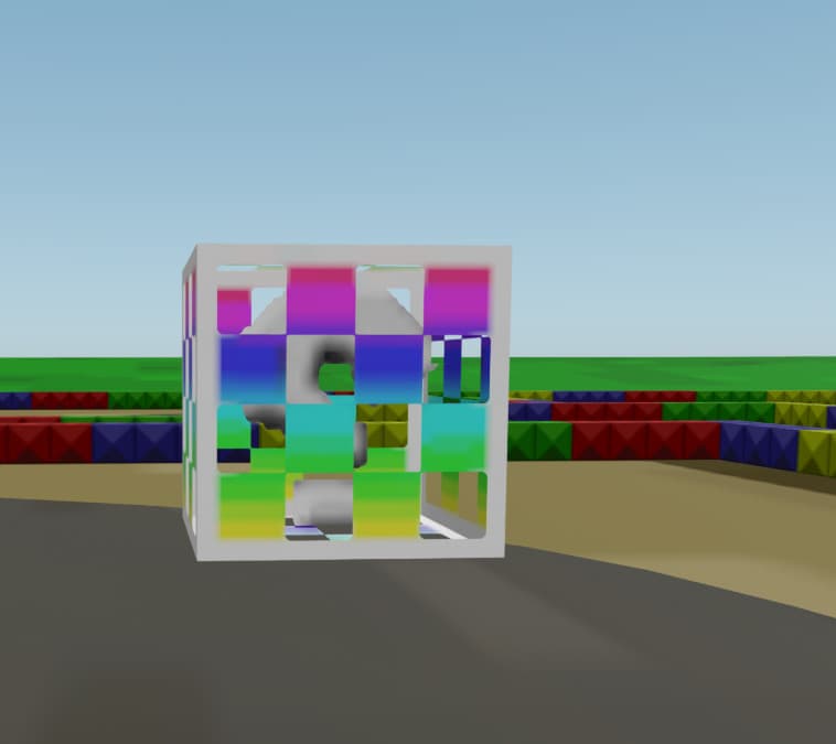 Mario-Kart Item boxes screenshot 2