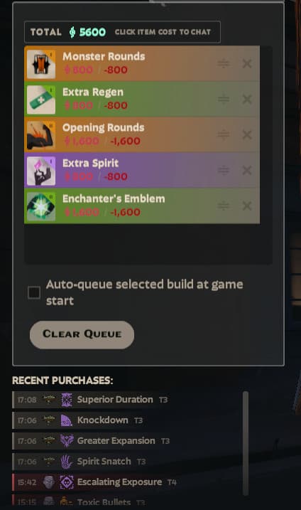 Overhaul Recent Purchases Revived [Rework] screenshot 2