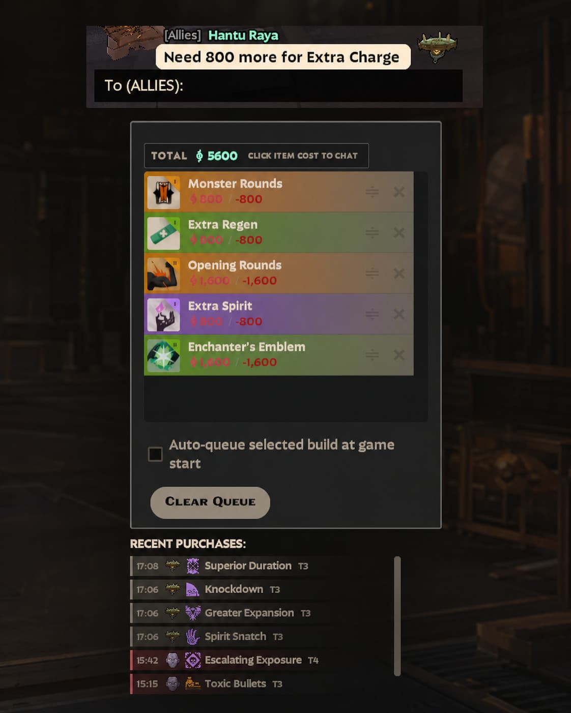 Overhaul Recent Purchases Revived [Rework] screenshot