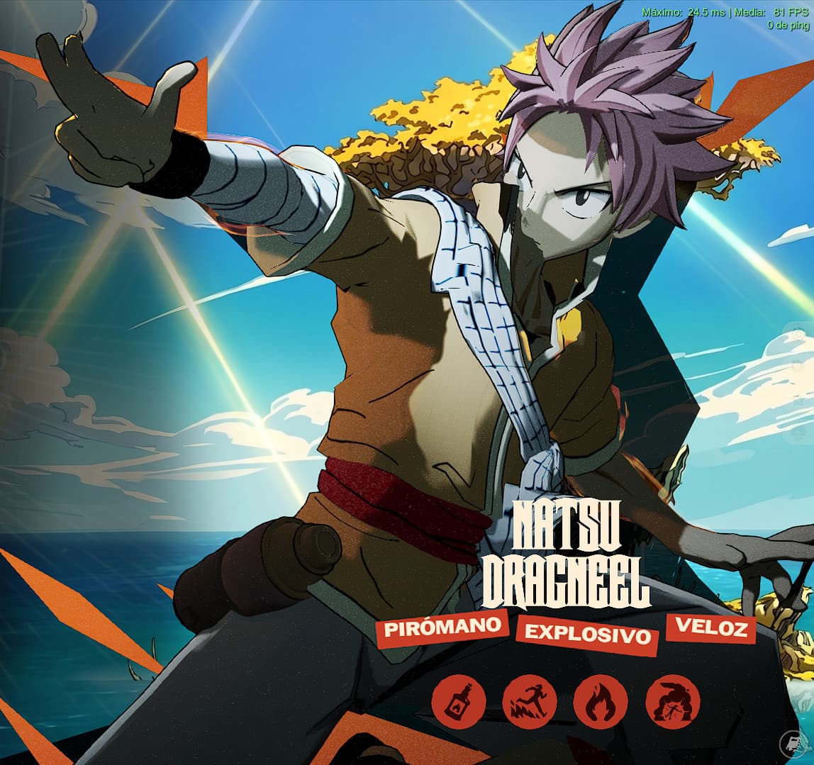 Natsu Dragneel (Fairy Tail) as Infernus
