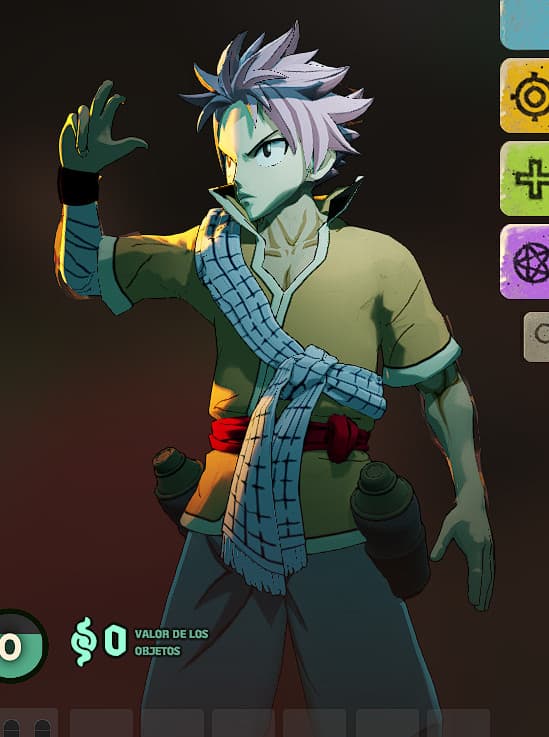 Natsu Dragneel (Fairy Tail) as Infernus screenshot 2