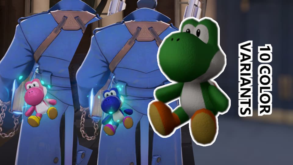 Yoshi Plush Soul Container [commission]