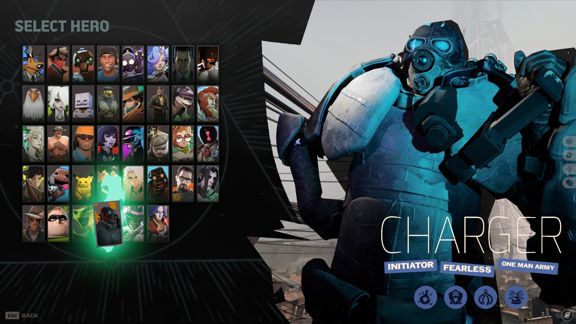 Combine Charger | Warden Skin screenshot 5