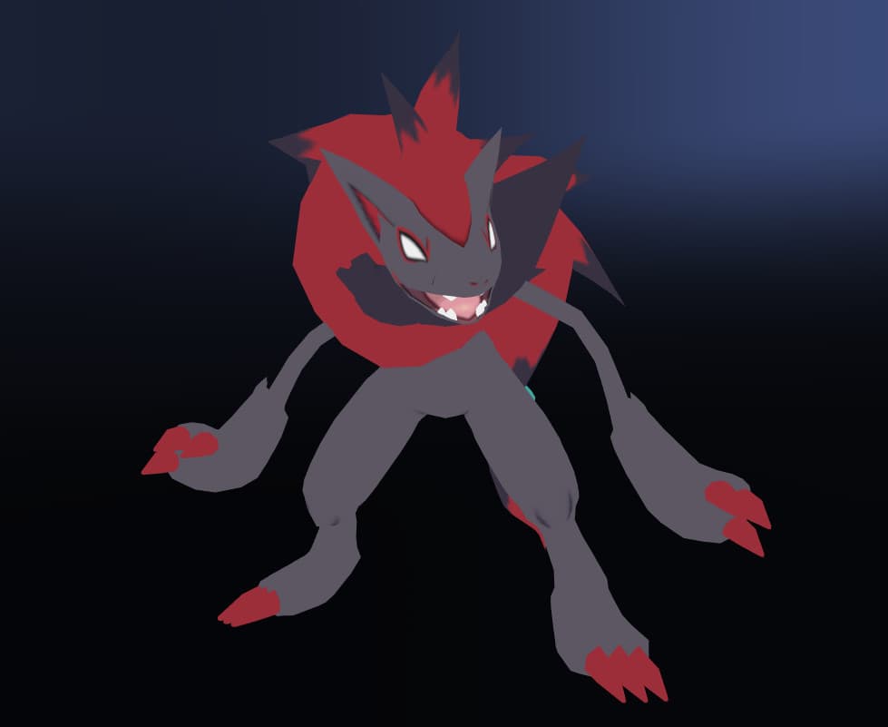 Zoroark Silver transformation screenshot 2