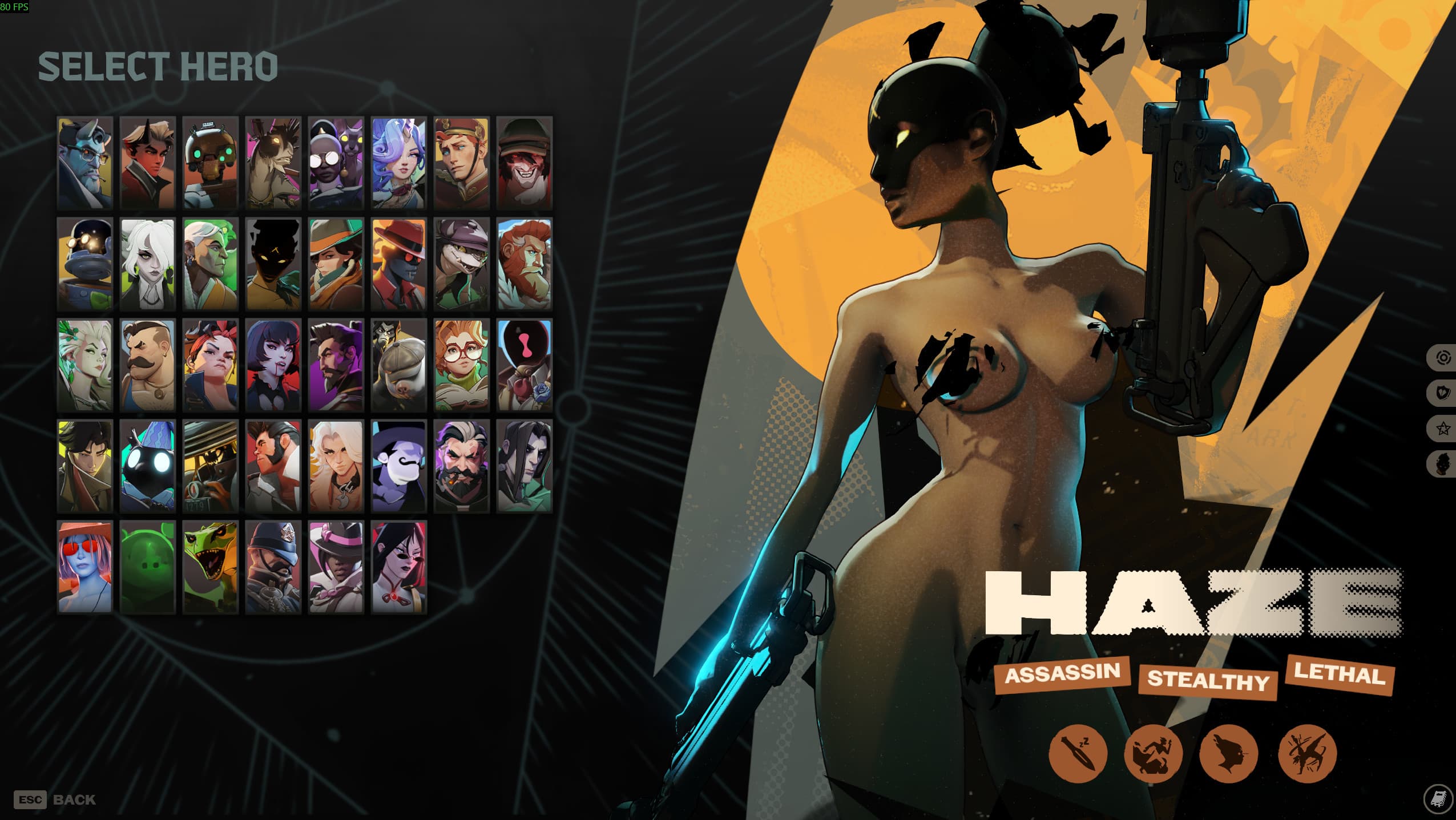 Haze full nude screenshot