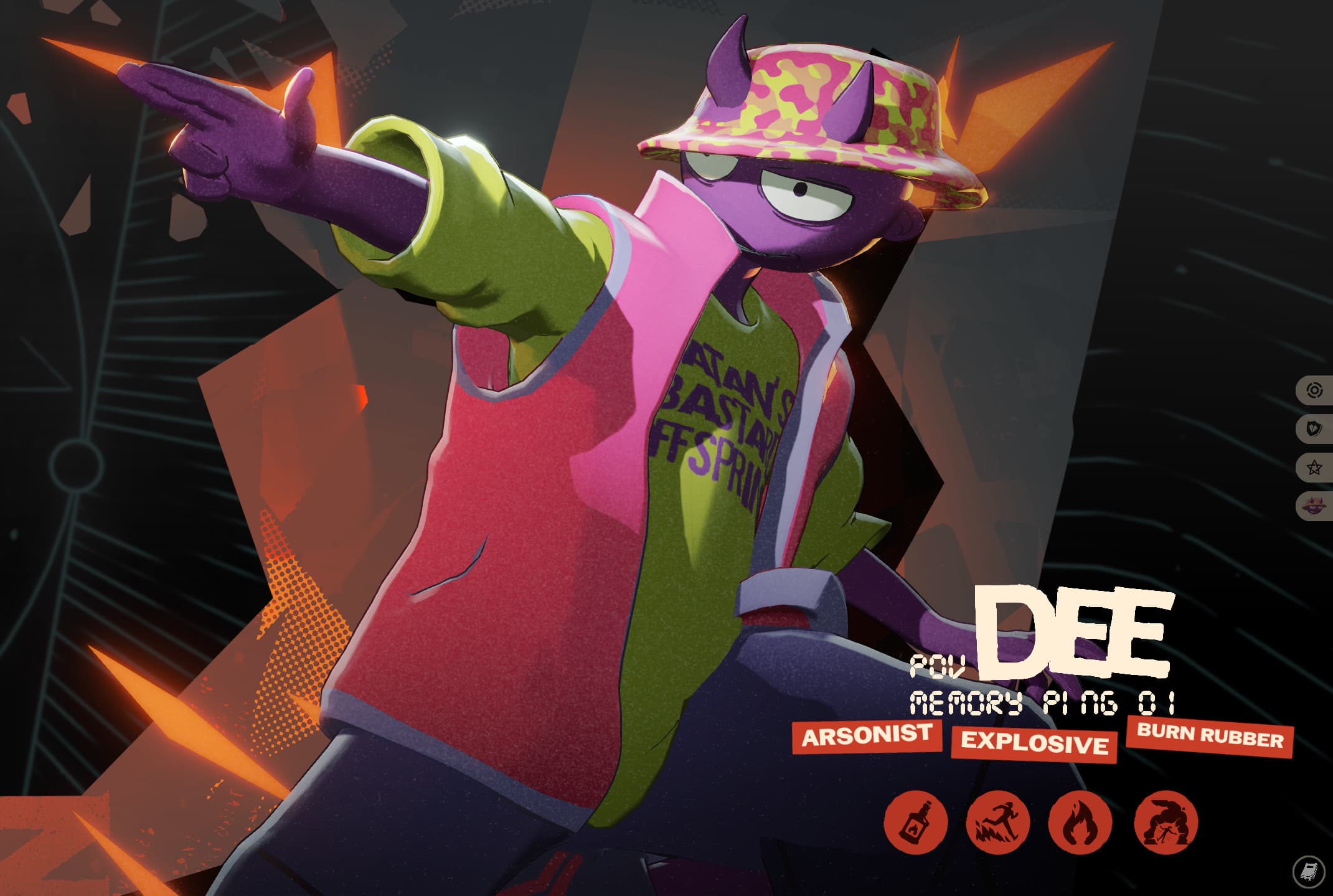 Dee as Infernus screenshot 2