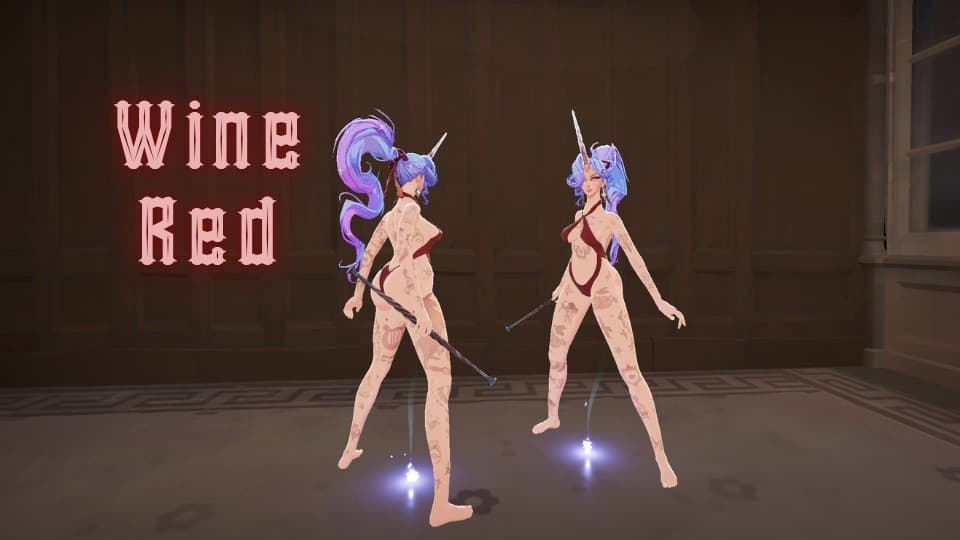 Tattooed Bikini Celeste screenshot 4