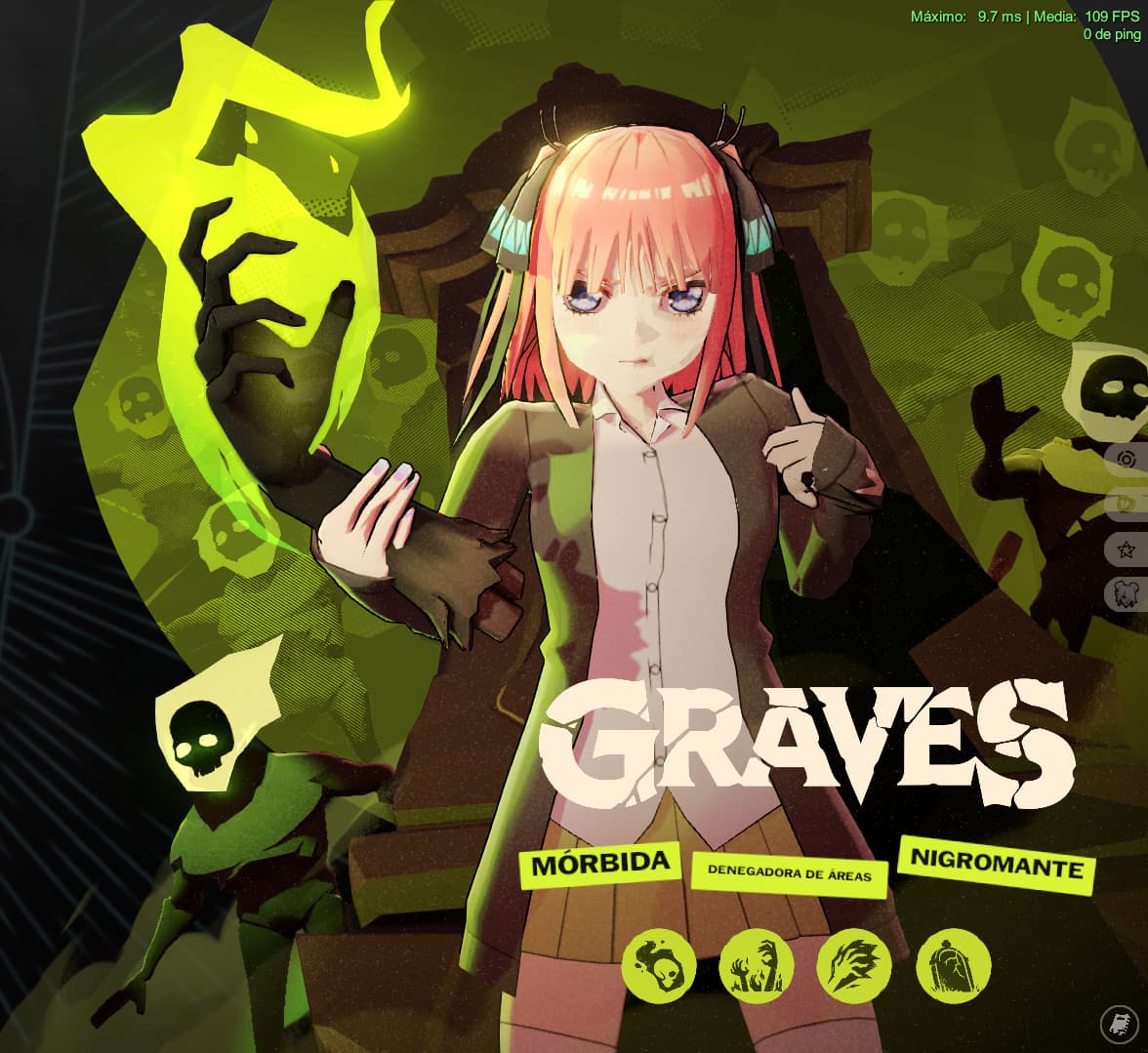 Nino Nakano (Quintessential Quintuplets) as Graves screenshot