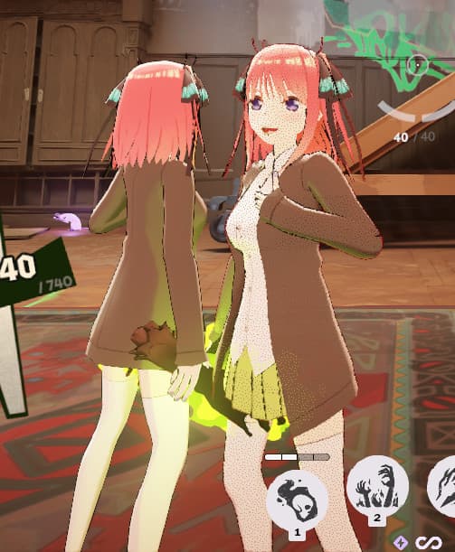 Nino Nakano (Quintessential Quintuplets) as Graves screenshot 4