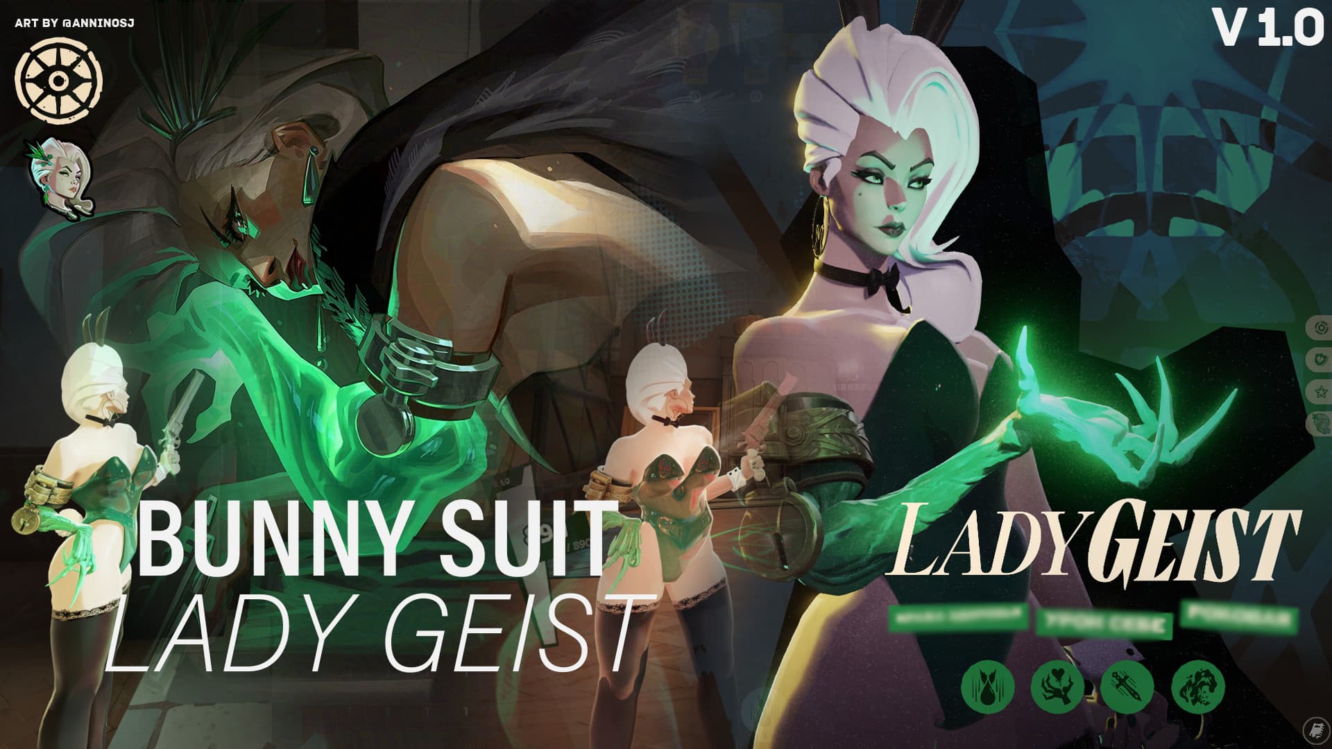 Bunny Suit Lady Geist