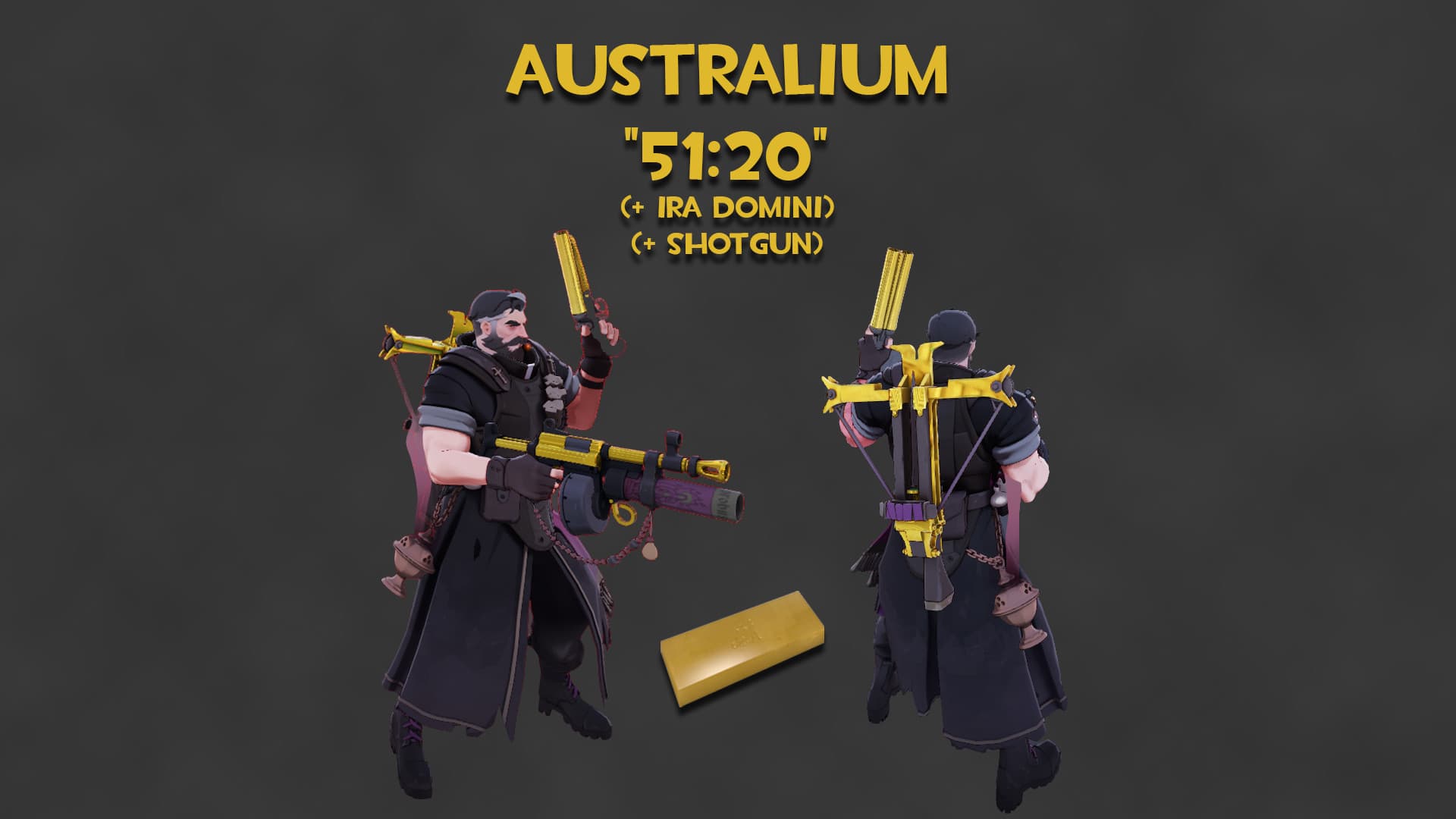 Australium "51:20" (Gold Venator Gun(s))