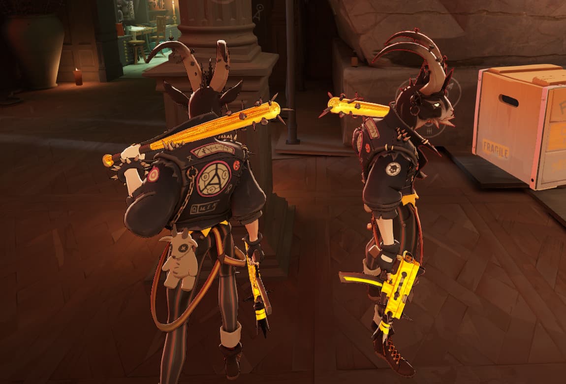 Australium "Biquette" (Gold Billy Gun + Bat) screenshot 3