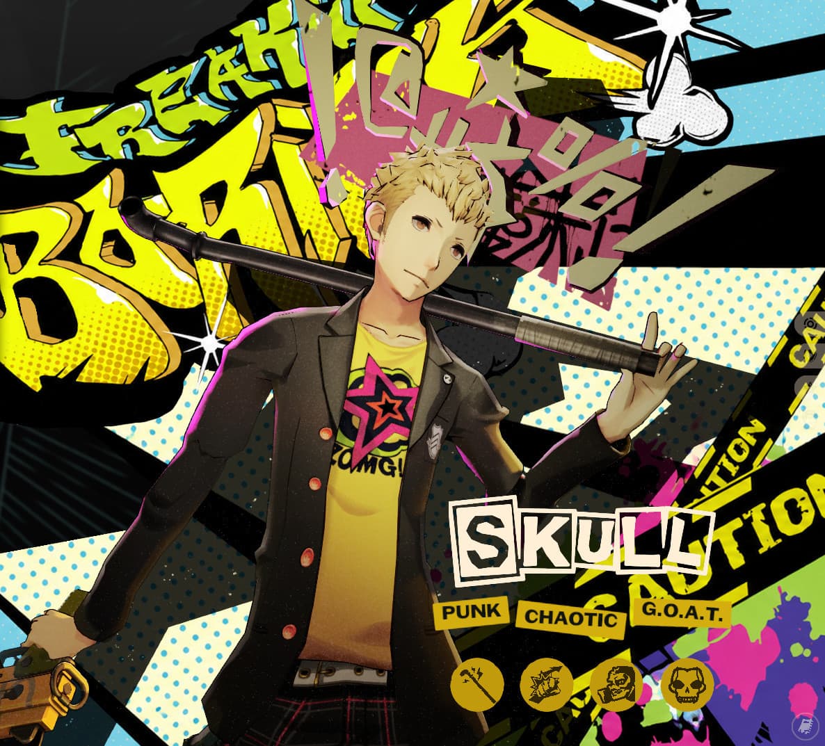 Billy as Skull (Persona 5)