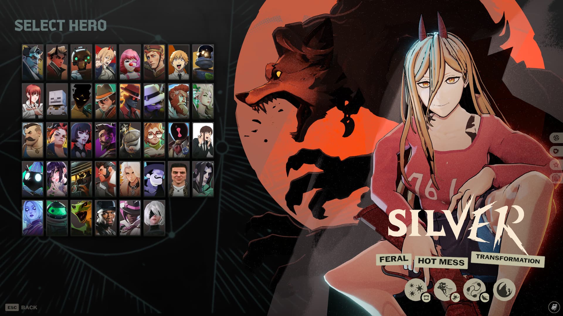 Power over Silver Chainsaw Man Mod screenshot 3