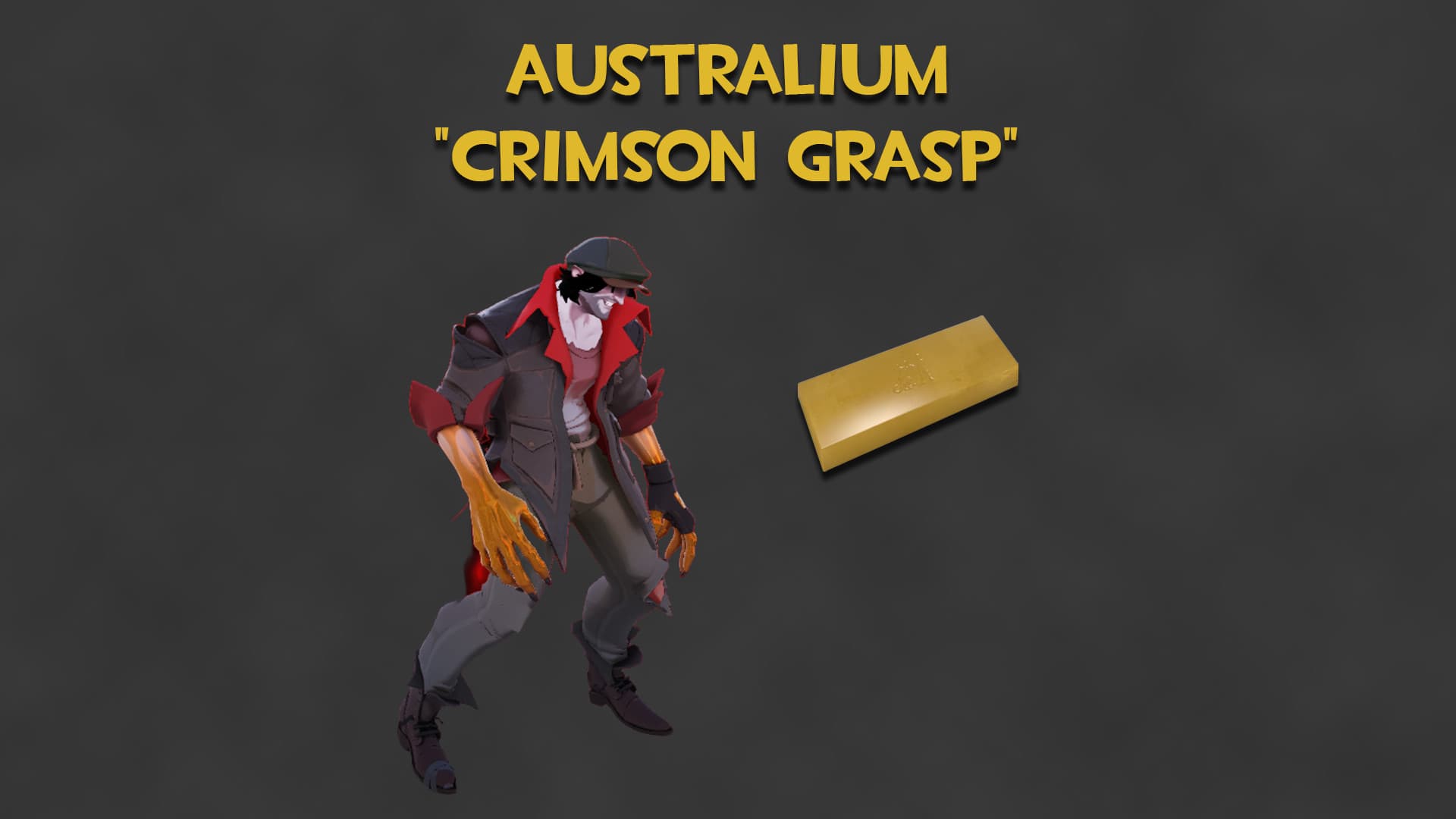 Australium "Crimson Grasp" (Gold Drifter Claws)