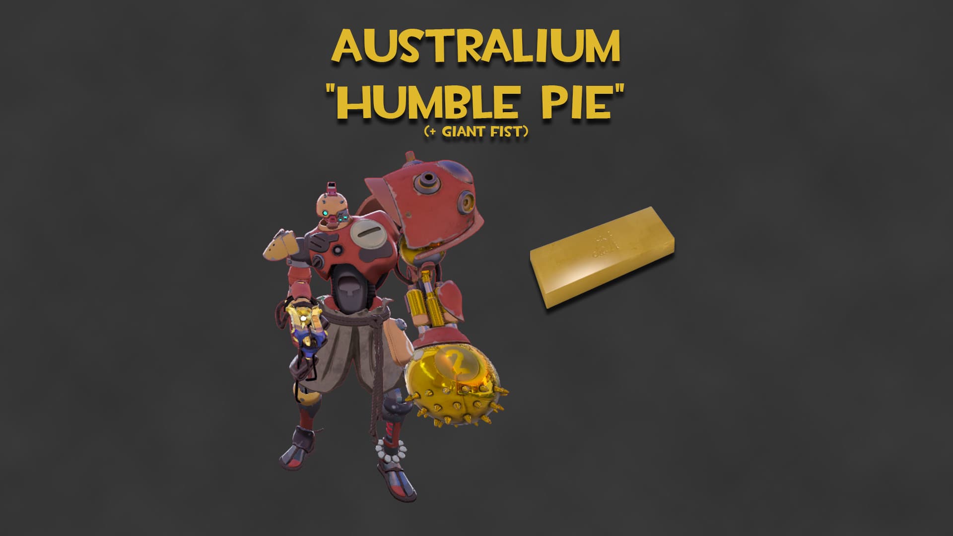 Australium "Humble Pie" (Gold Bebop Laser)