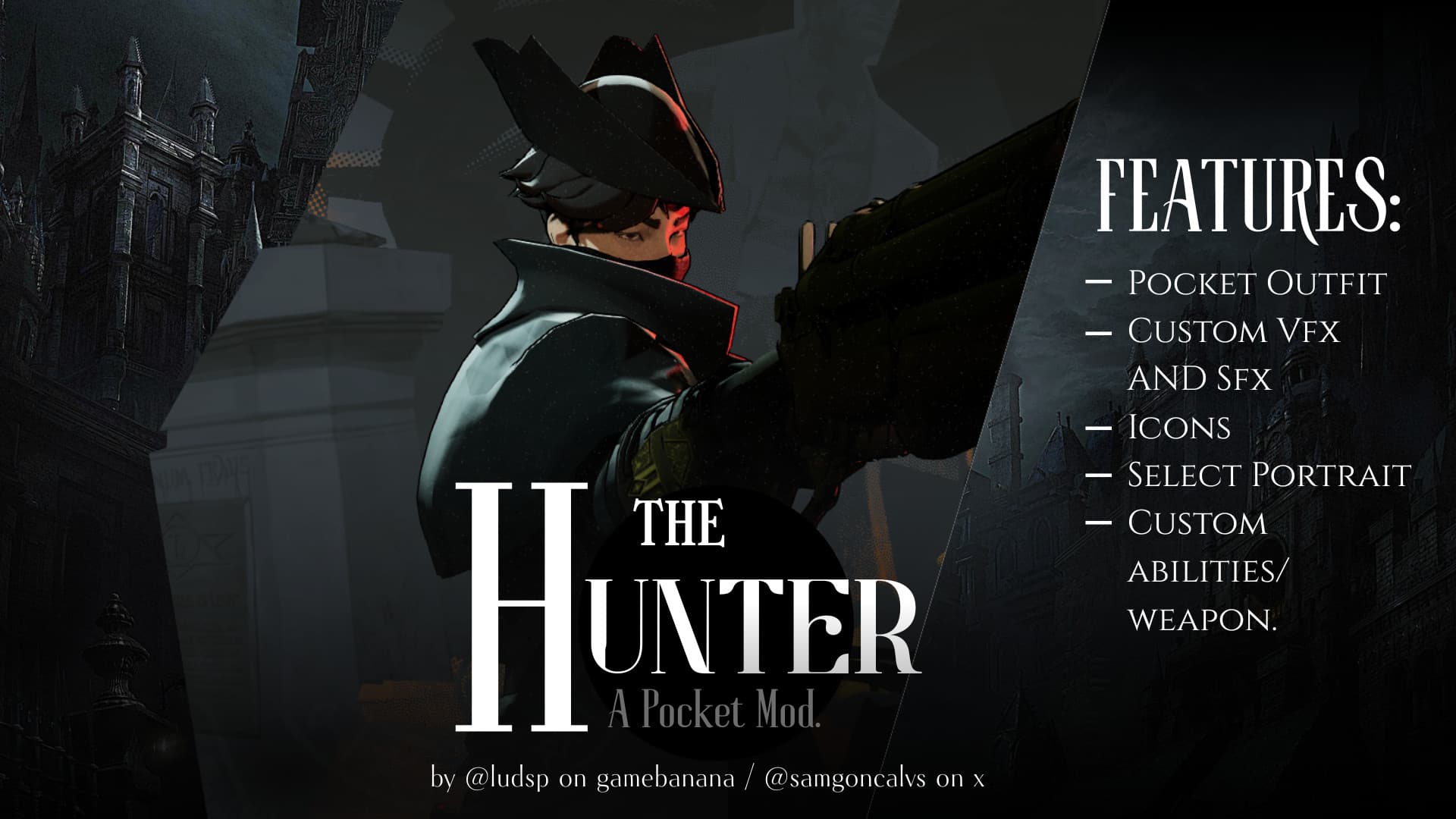Bloodborne Hunter Pocket