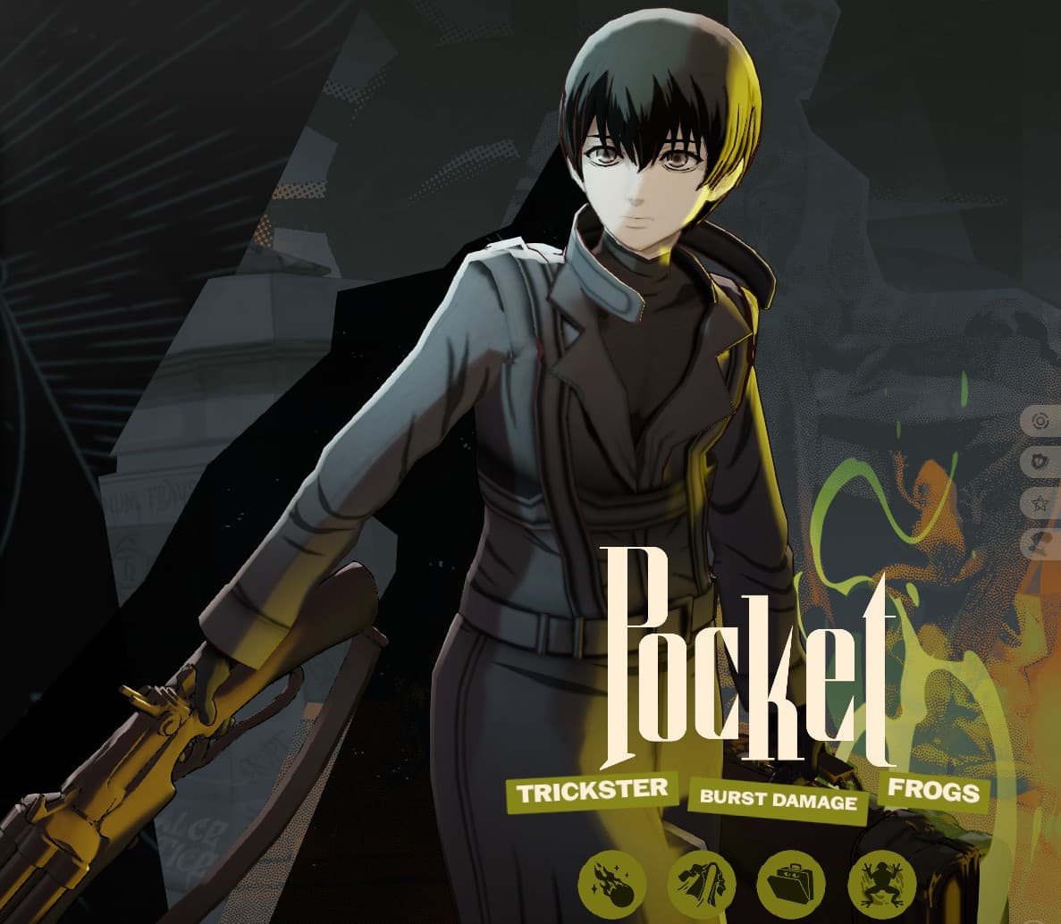 Black Reaper Kaneki as Pocket