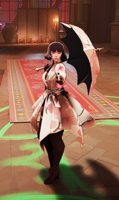 Cherry Blossom Mina (+ Pink/White Abilities) screenshot 2