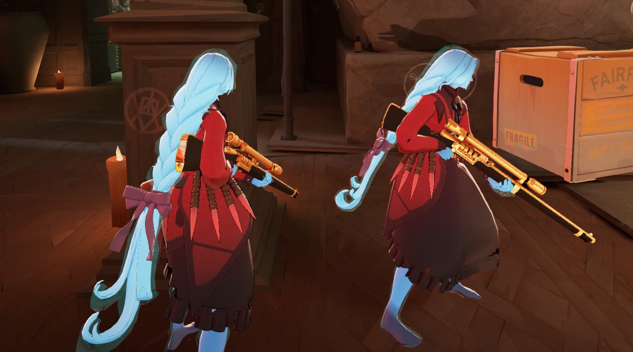 Australium "Wallflower's Revenge" (Gold Vindicta) screenshot 3