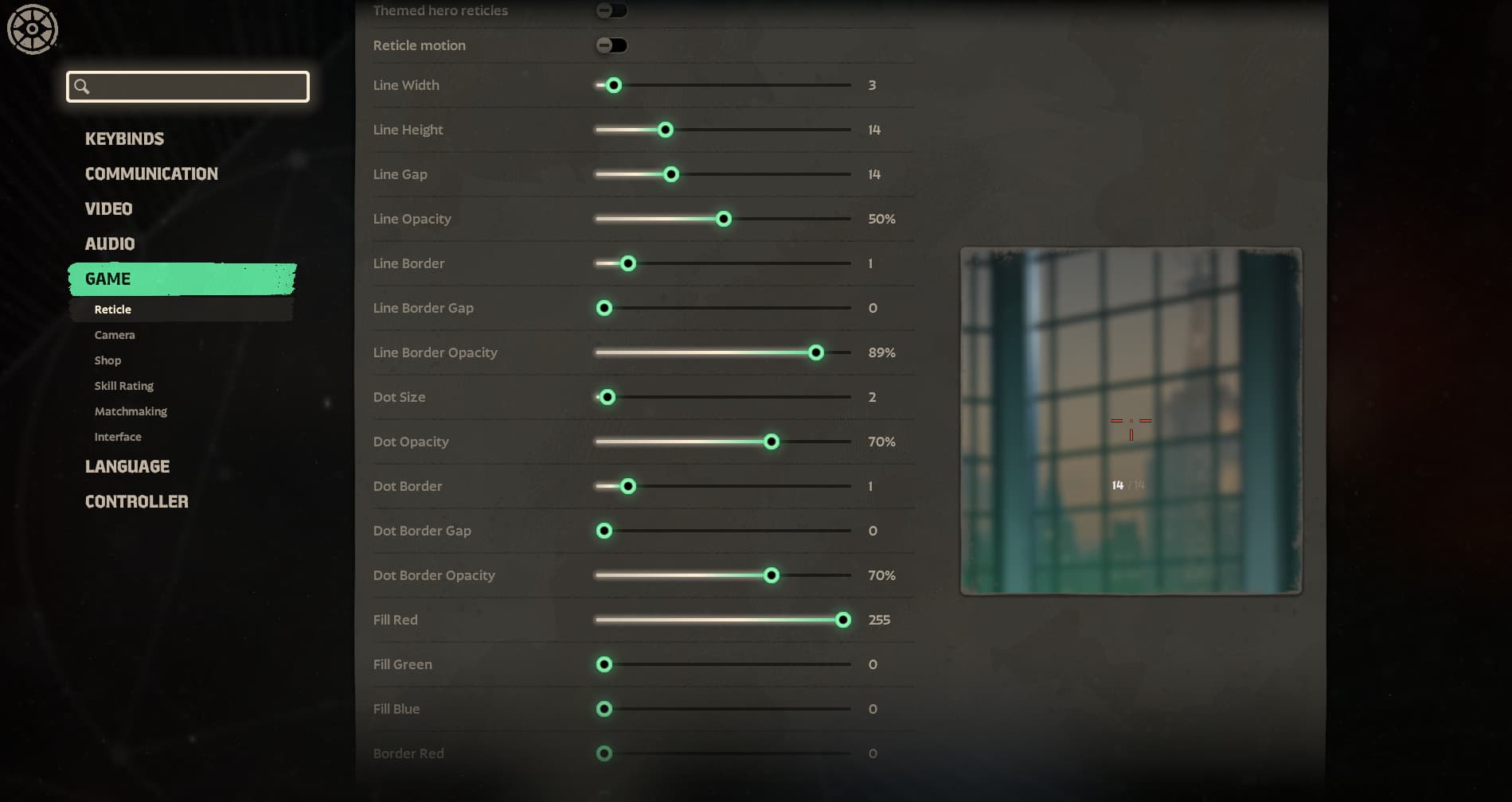 T Crosshair screenshot 2
