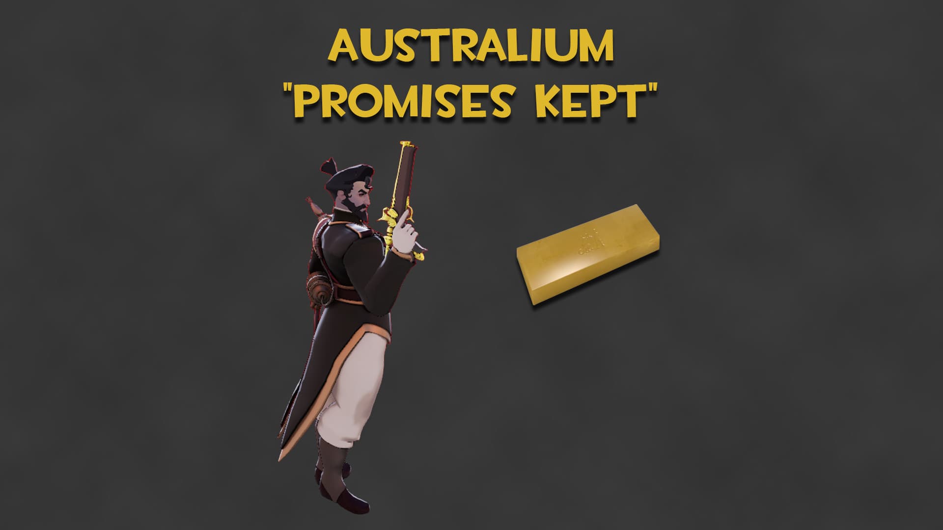 Australium "Promises Kept" (Gold Mirage Gun)
