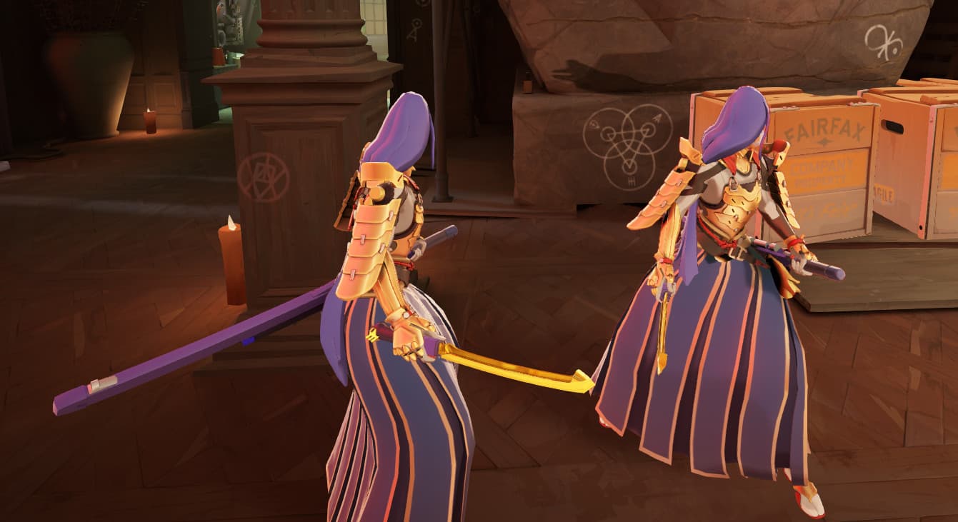 Australium "Sister's Lament" (Gold Yamato Sword) screenshot 3