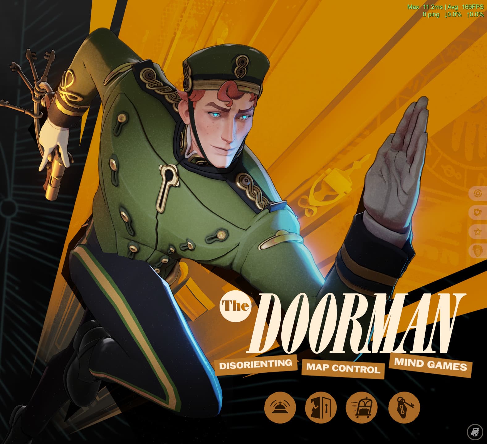 Green Doorman