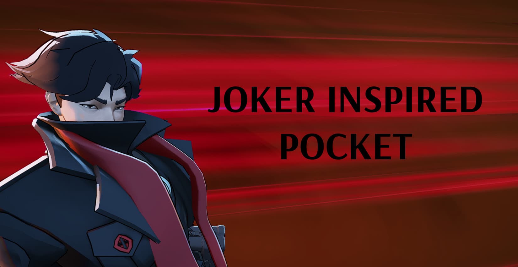 Joker (Persona 5) inspired Pocket