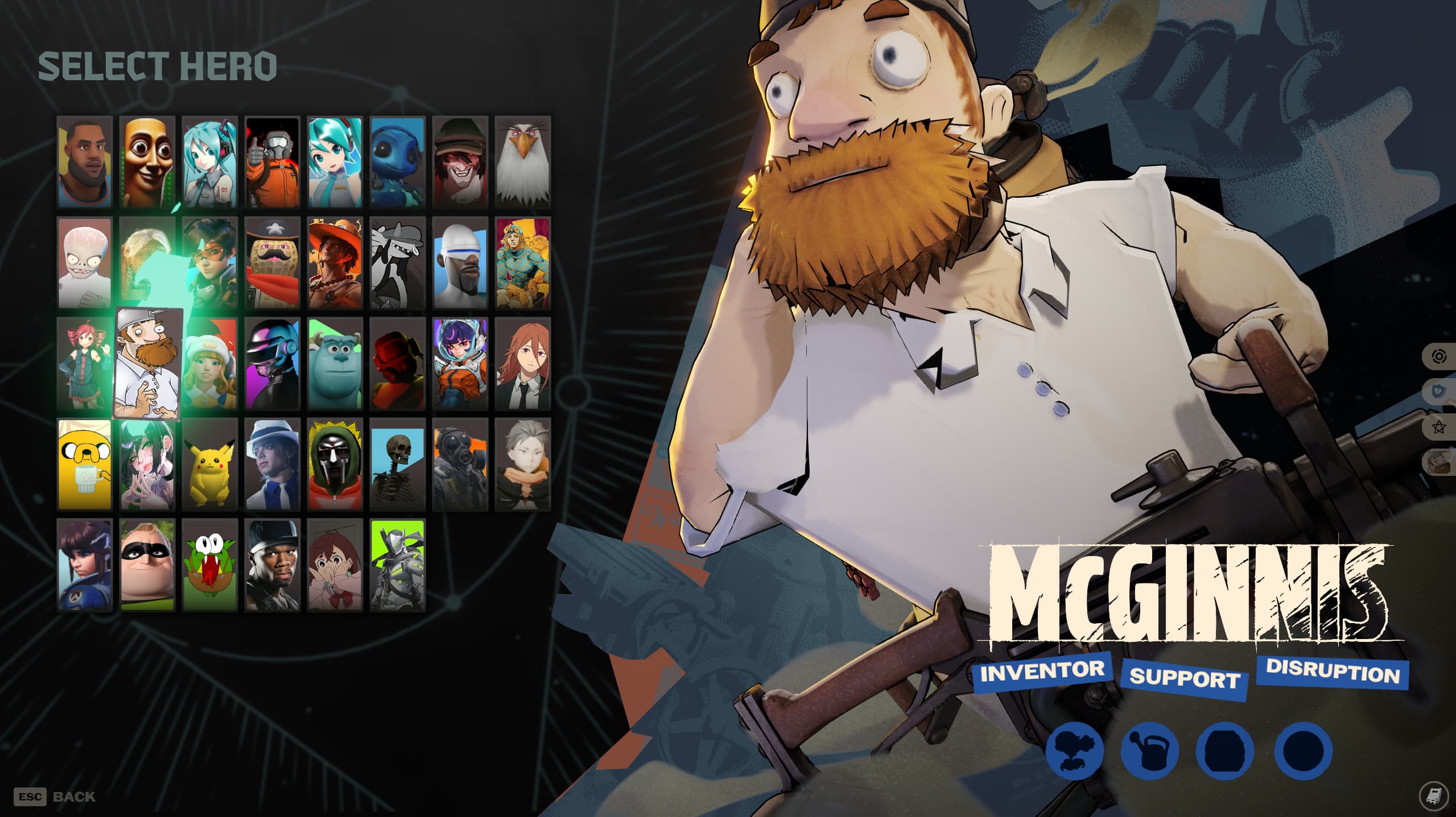 Crazy Dave (PvZ) UI for McGinnis