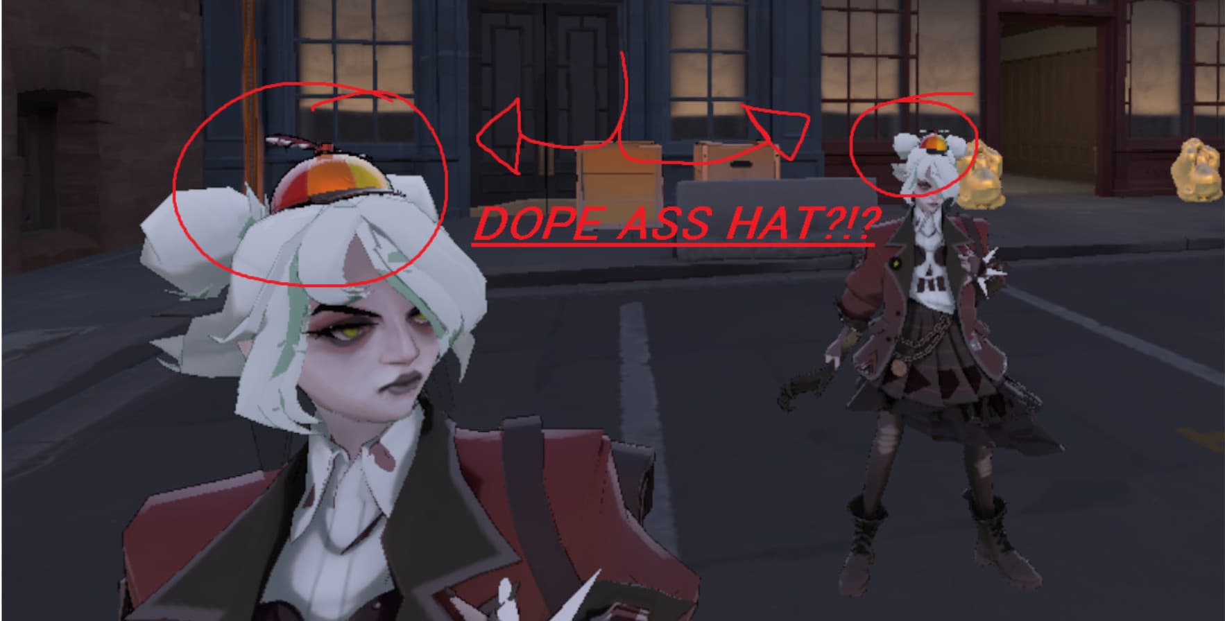 Graves Propeller Hat screenshot 2