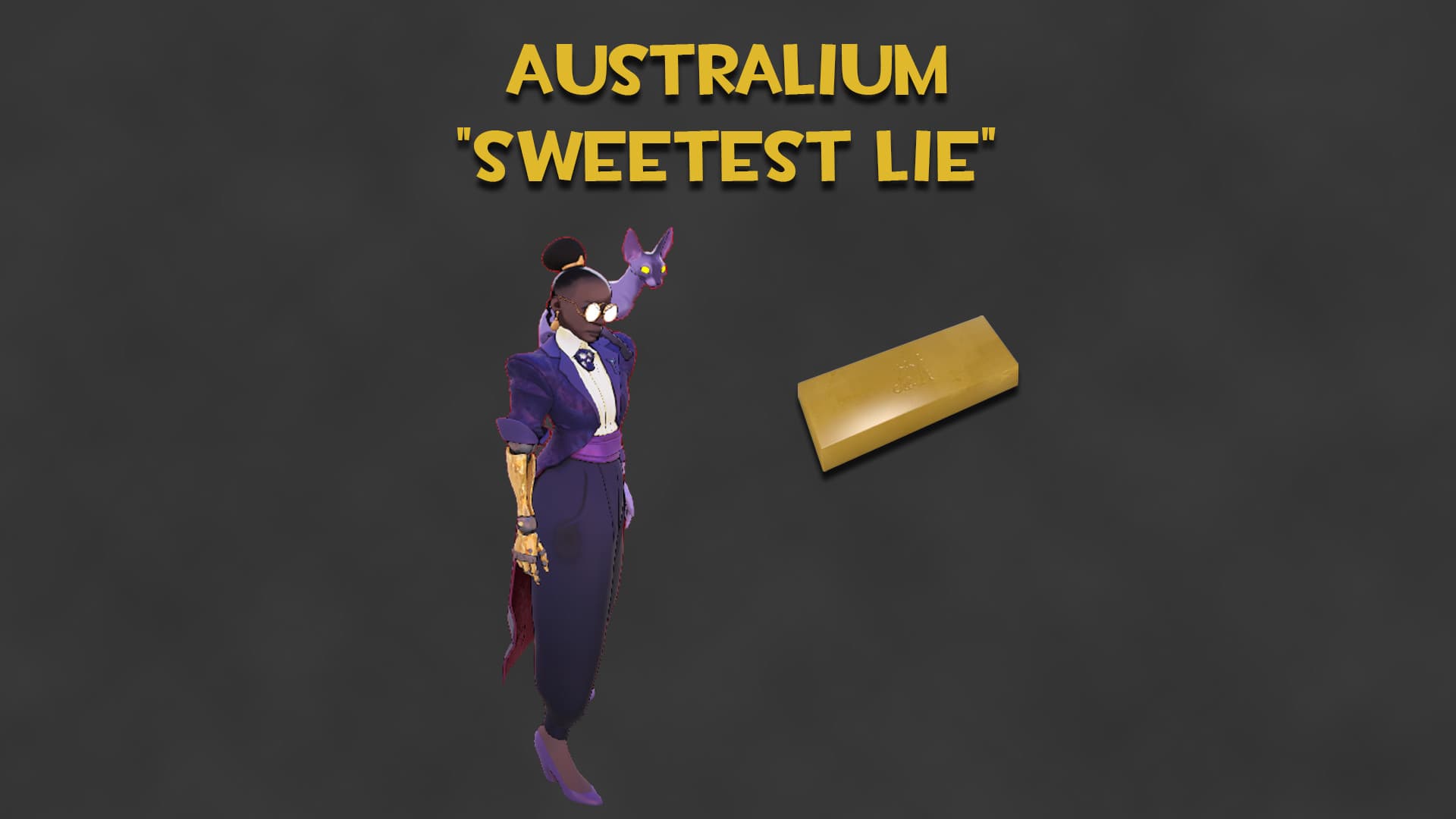 Australium "Sweetest Lie" (Gold Calico Arm)