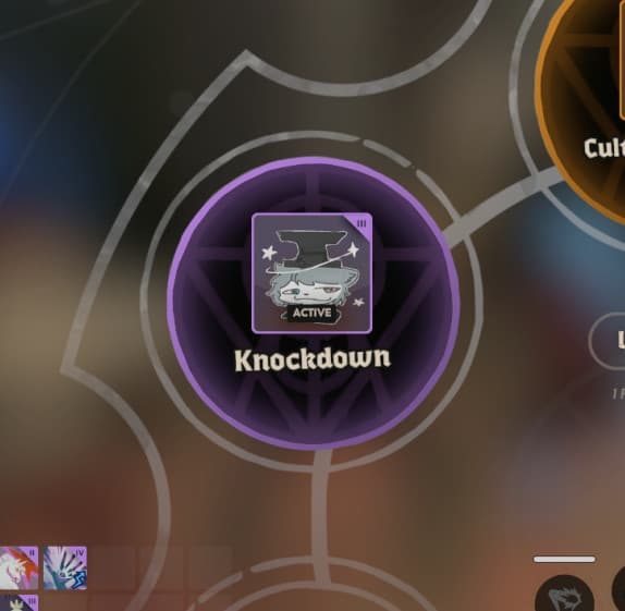 Knockdown item changed to Rei Caffie art screenshot